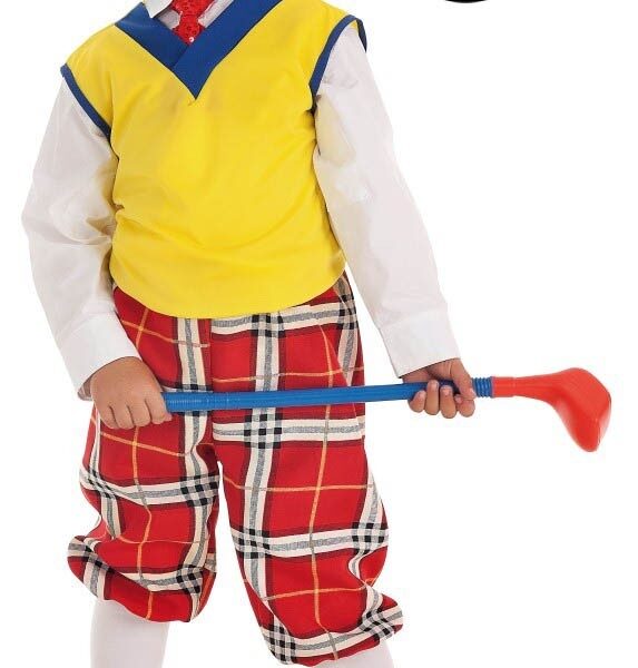 Disfraz de Jugador de Golf de niño