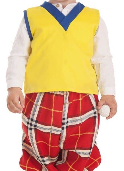 Disfraz de golfista bebe