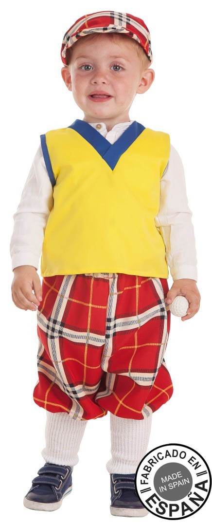Disfraz de golfista bebe