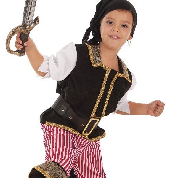 Disfraz de pirata niño