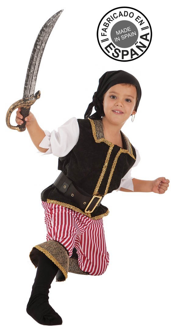 Disfraz de pirata niño