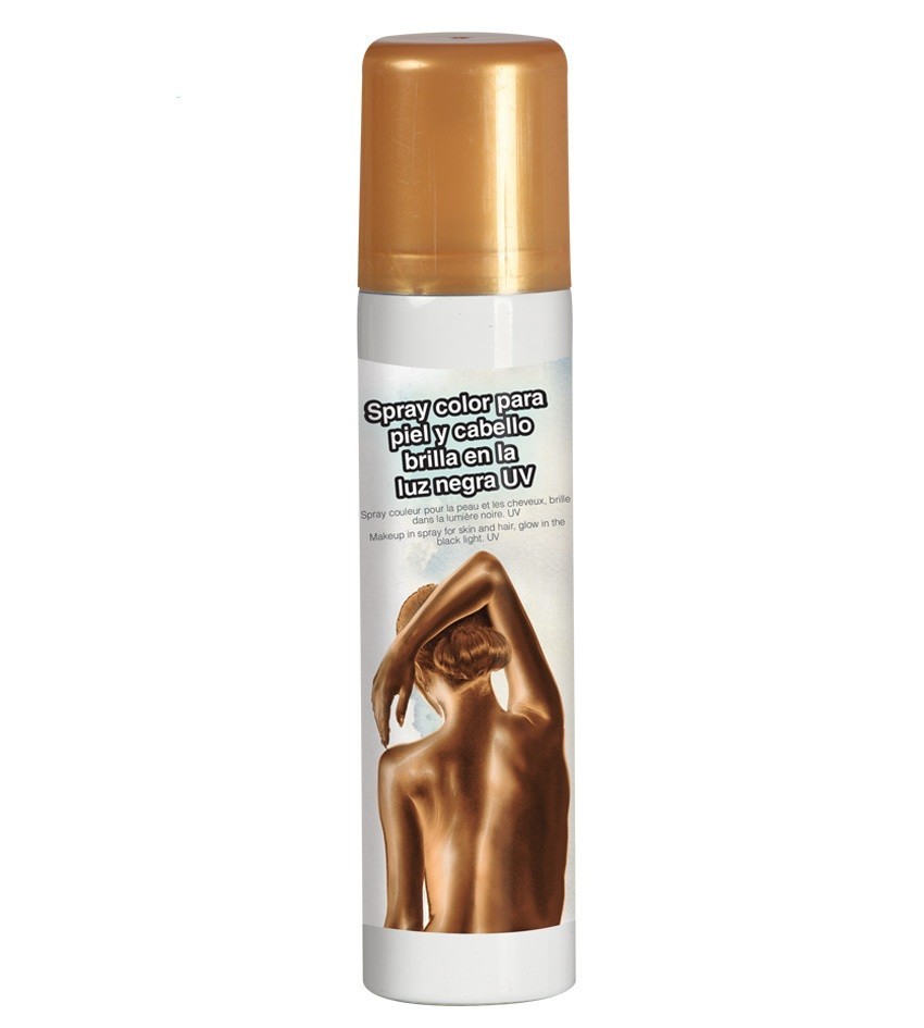 Maquillaje en spray de colores