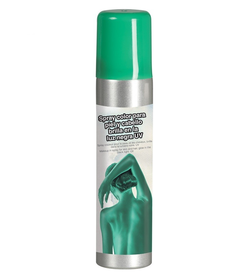 Maquillaje en spray de colores