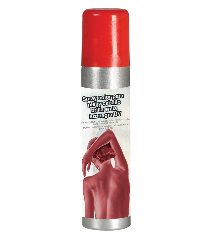Maquillaje en spray de colores