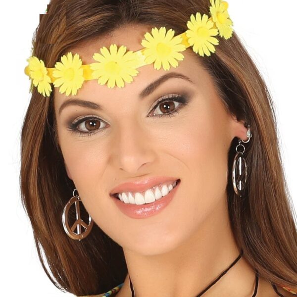Diadema de Flores Amarillas