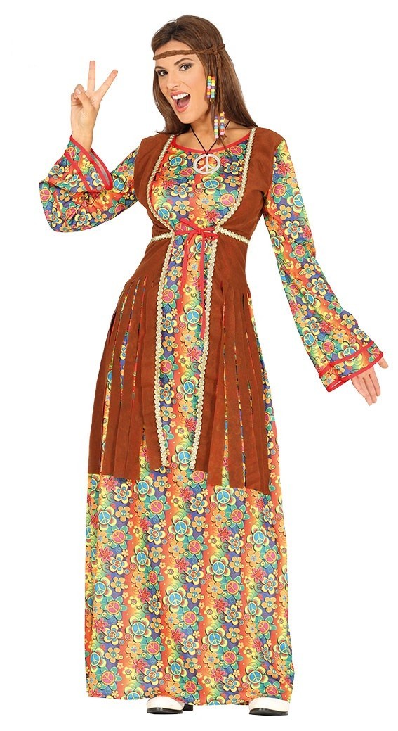 Disfraz de Hippie mujer