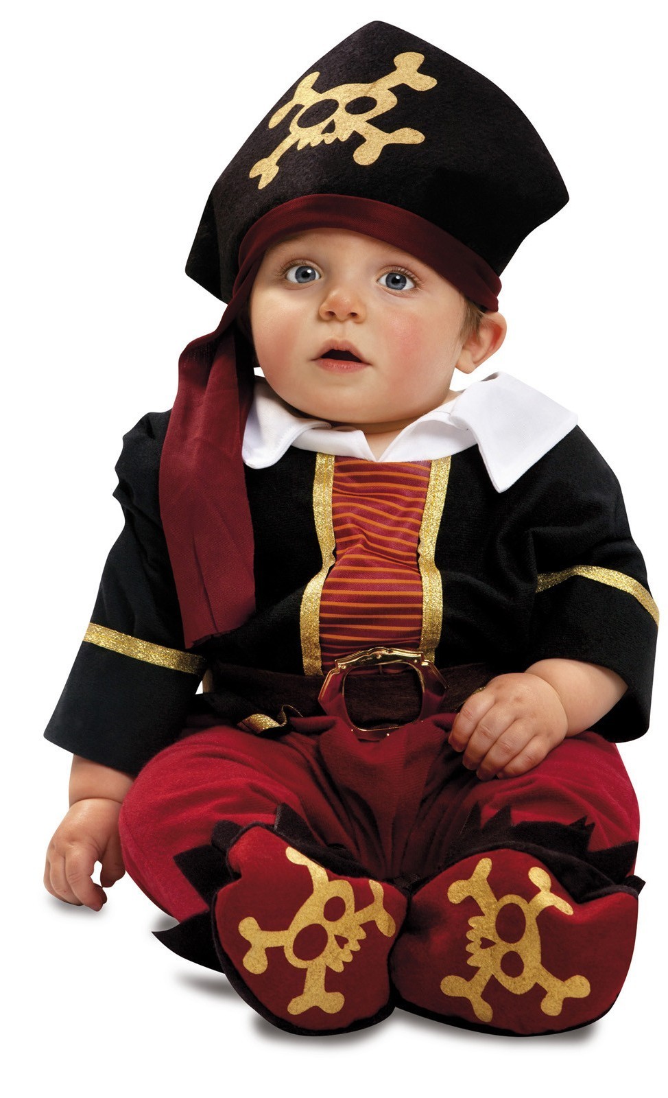Disfraz de bebe pirata niño