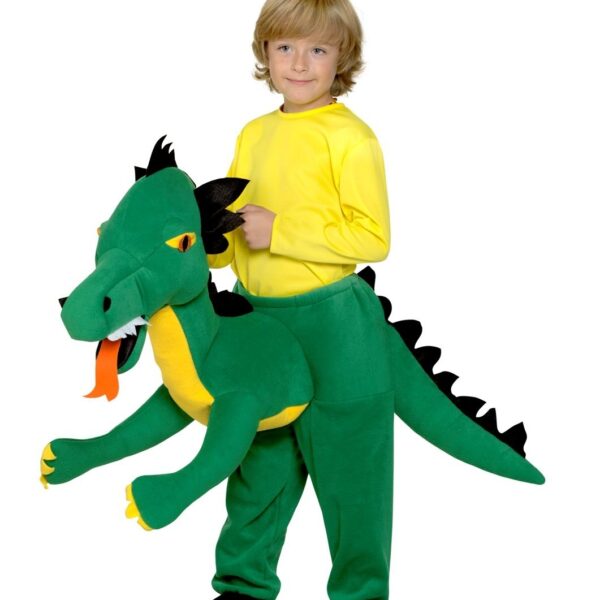 Disfraz de Dragón verde