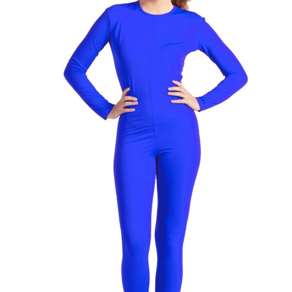 Maillot azul de mujer