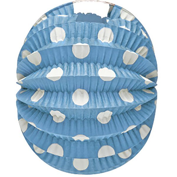 Farol Andaluz Azul con puntos Blancos