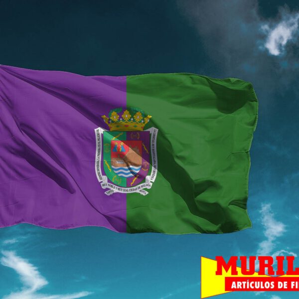 Bandera de Málaga Ciudad