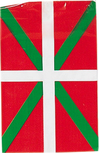 Bandera de plástico de Euskadi