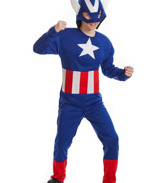 Disfraz de Capitán Americano