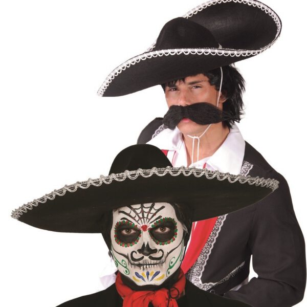 Sombrero Mariachi negro