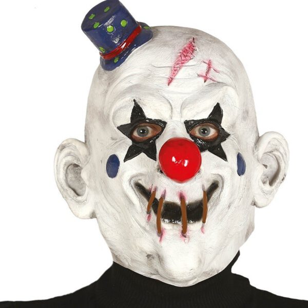 Careta de Payaso con gorro