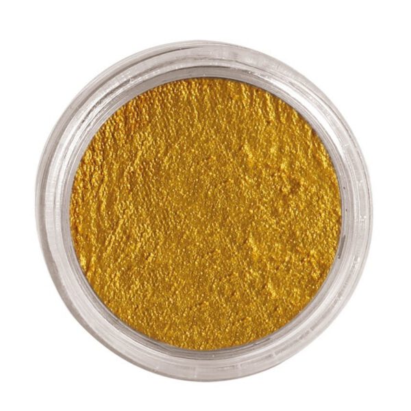 Maquillaje al agua oro