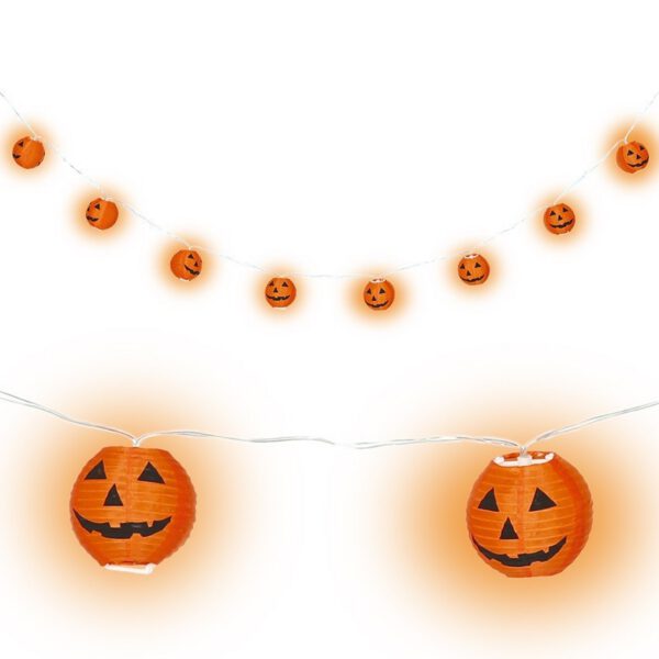Guirnalda led de calabazas