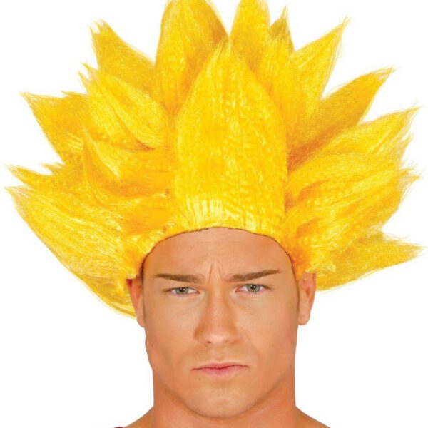 Peluca Goku Amarilla