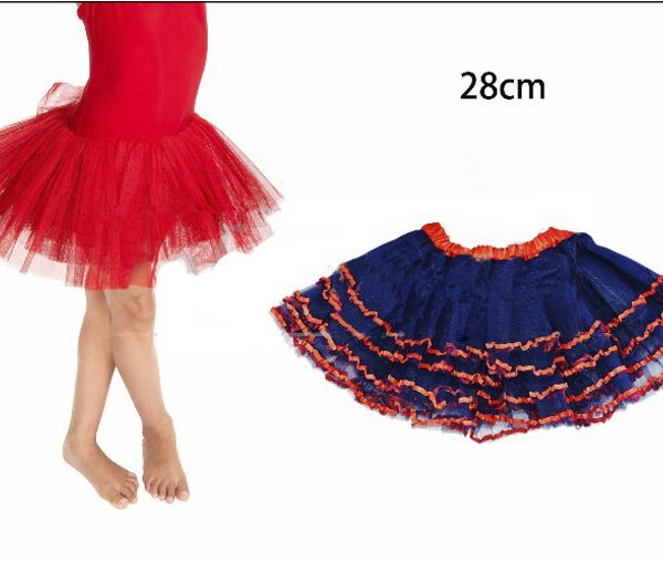 Tutu con volantes Naranja