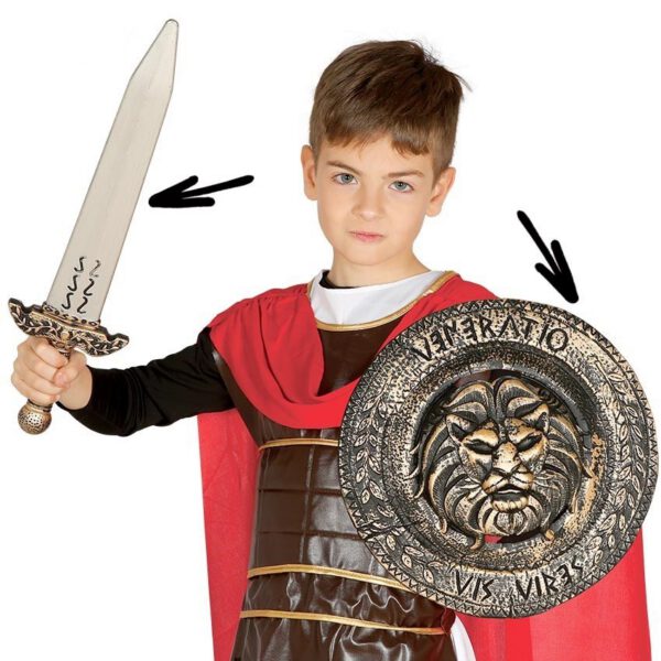 Escudo y Espada Romano