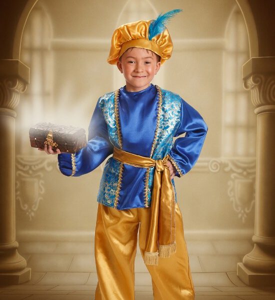 Disfraz de Paje Melchor Infantil