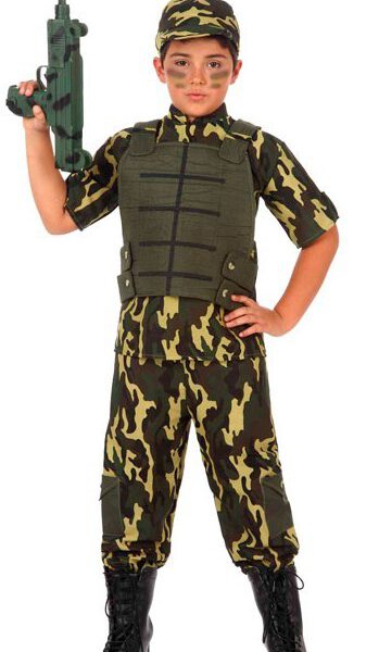 Disfraz de Militar infantil