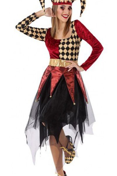 Disfraz de Arlequina Roja