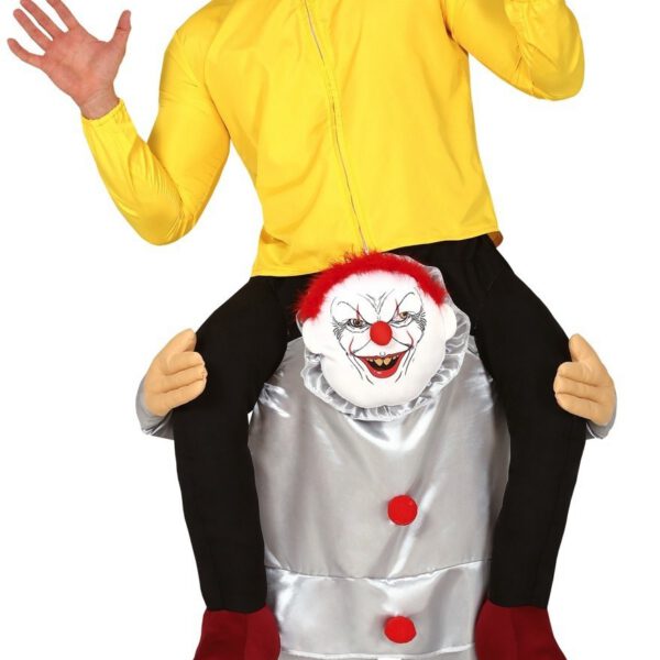 Disfraz de Payaso Asesino a Hombros
