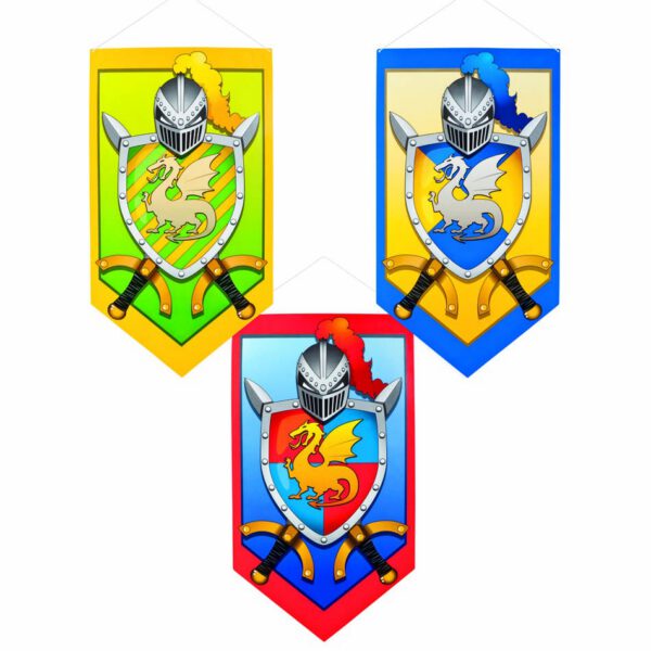 Estandarte Escudo Medieval