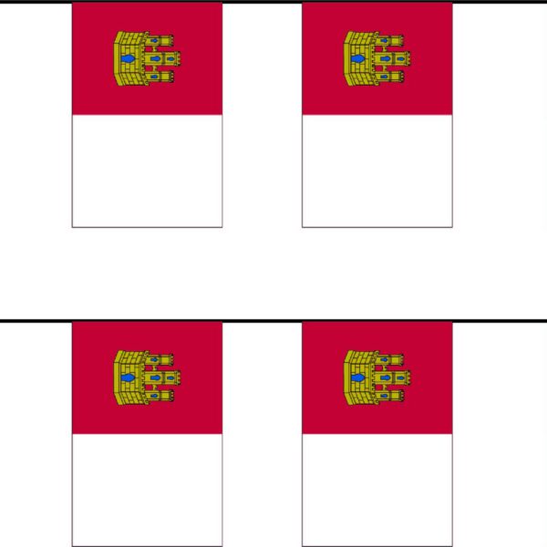 Tira de Bandera de Castilla-La Mancha