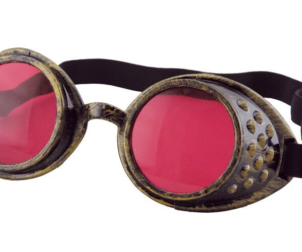 Gafas Steampunk Rojas