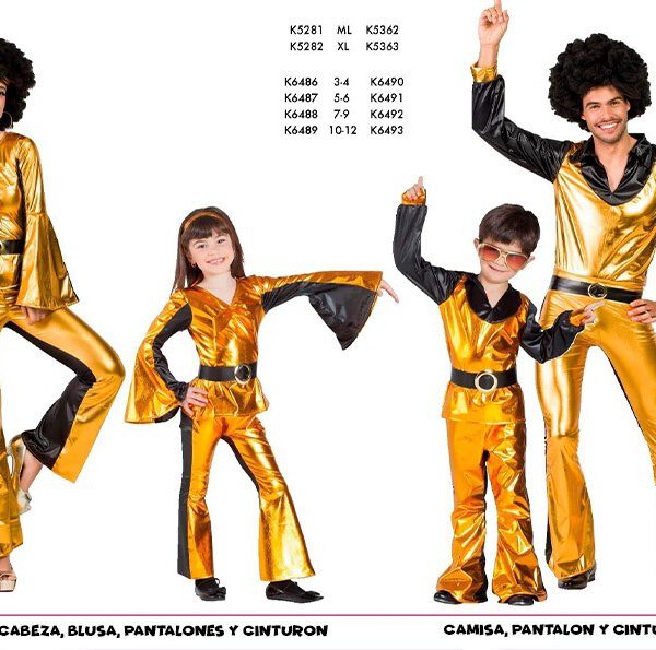 Disfraces de Discotequeros