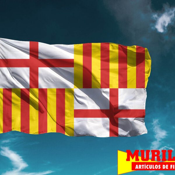 Bandera de Barcelona ciudad