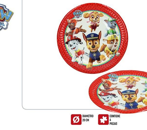 Platos de la Patrulla Canina