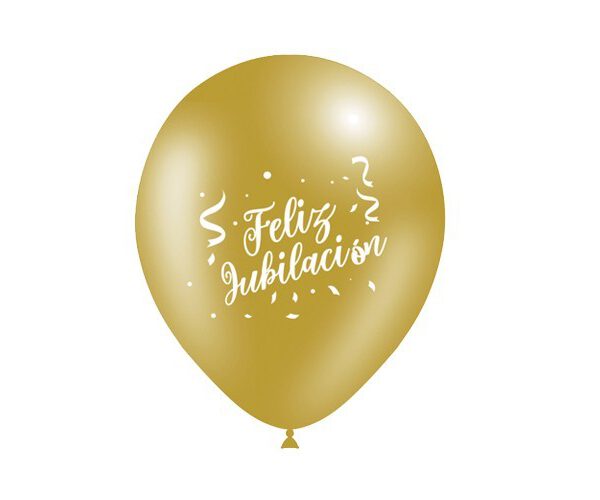 Globos Feliz Jubilación