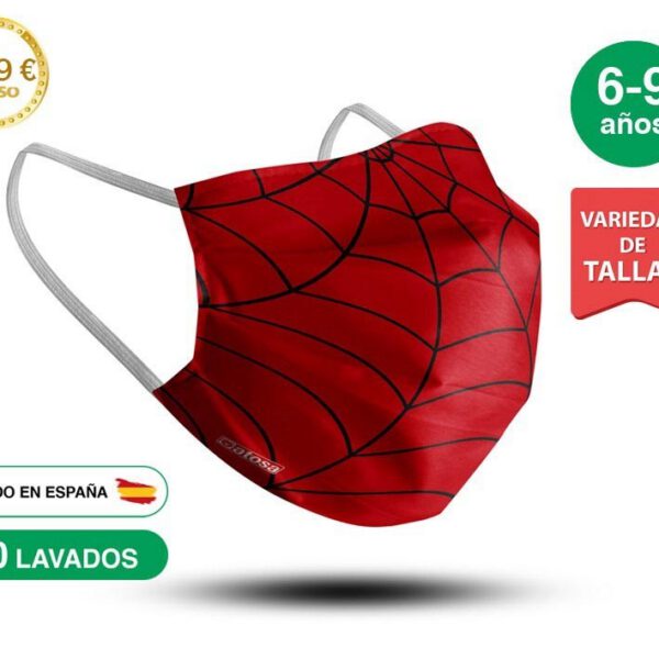 Mascarilla Spiderman Infantil