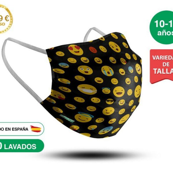 Mascarilla Emoticono
