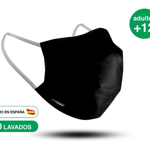 Mascarilla Negra Lavables