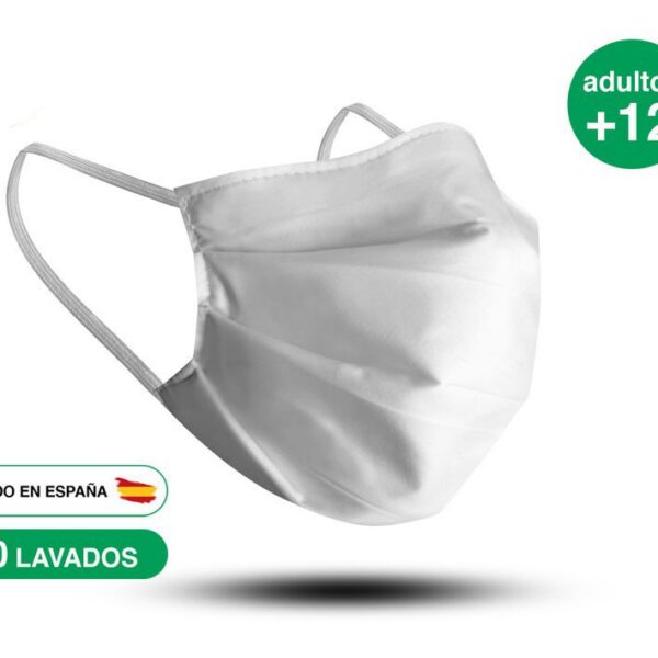 Mascarilla Lavable Blanca