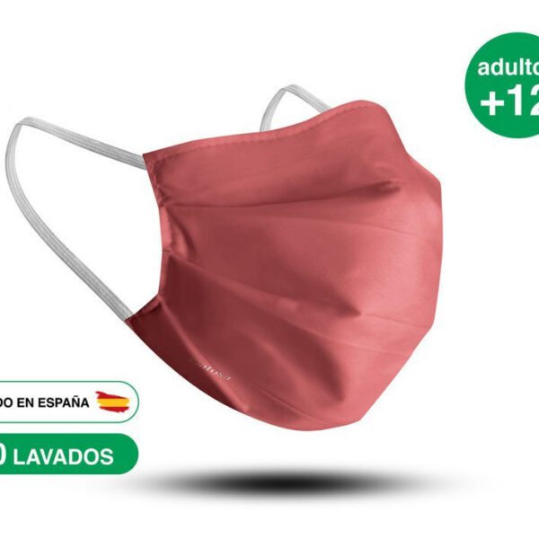 Mascarilla Rosa Lavable