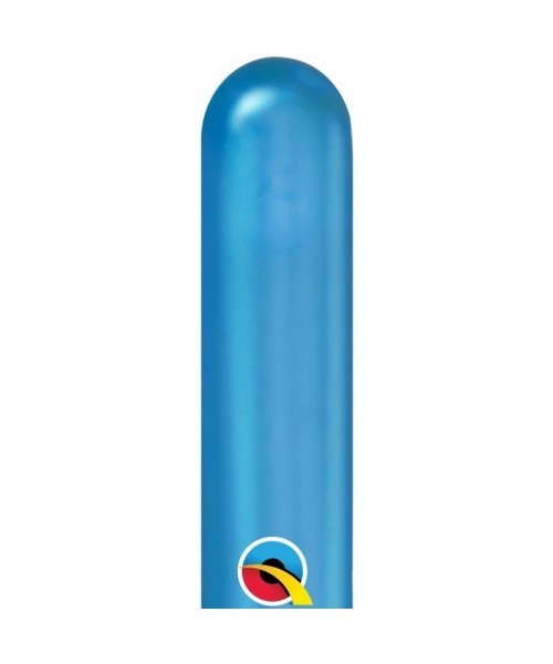 Globos de Modelar Azul Chrome