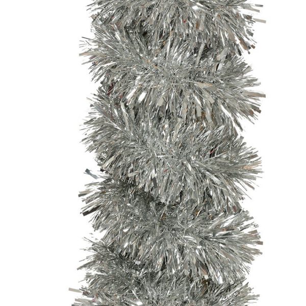 Boa de Espumillón Plata