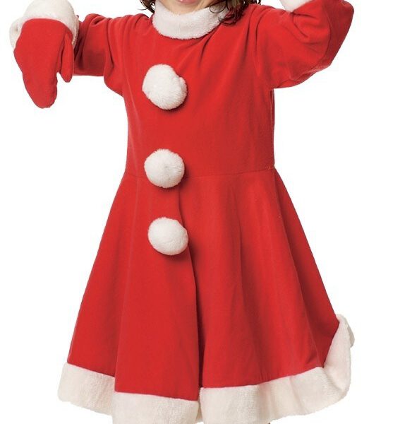 Disfraz de Mama Noel Infantil