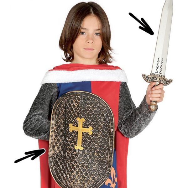 Escudo con Espada Medieval