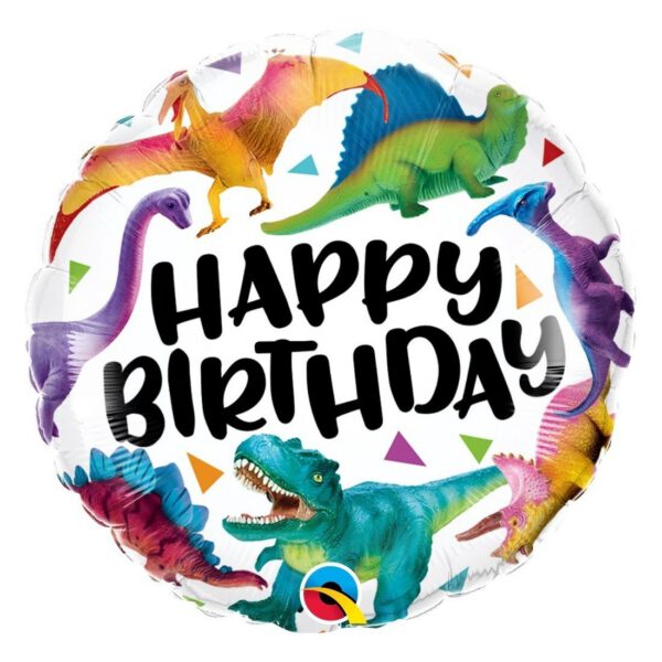 Globo Cumpleaños Dinosaurios
