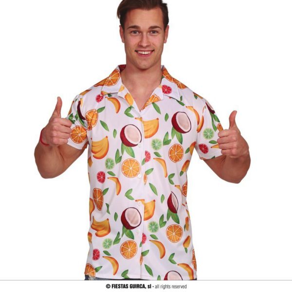 Camisa Hawaiana Frutas