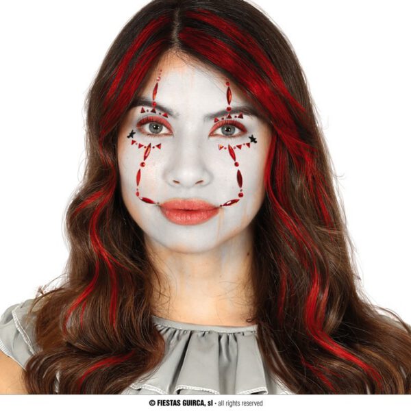 Joyas Faciales para Payaso