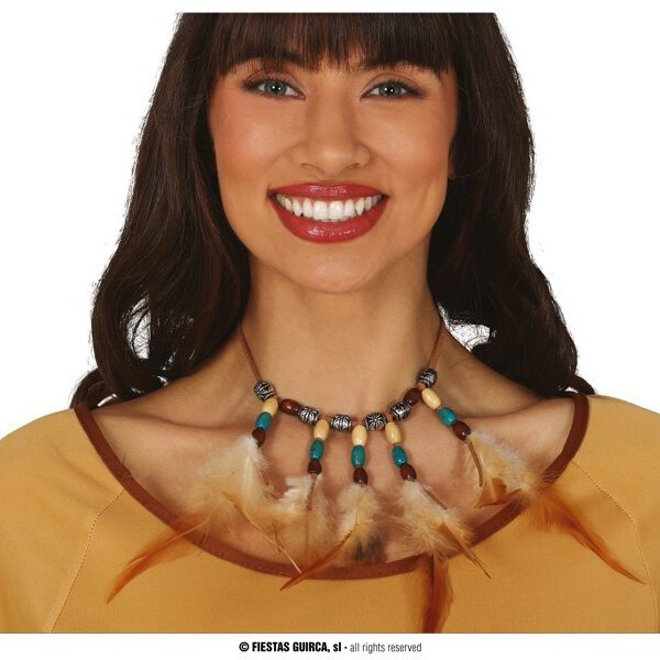 Collar Indio Plumas