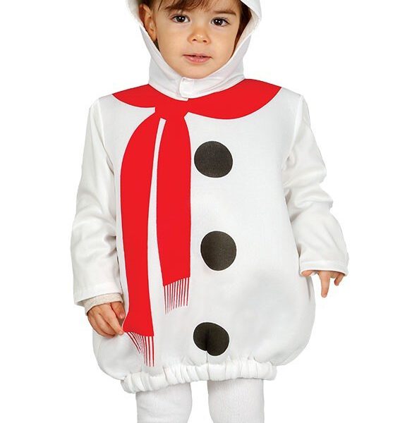 Disfraz de Muñeco de Nieve Bebe