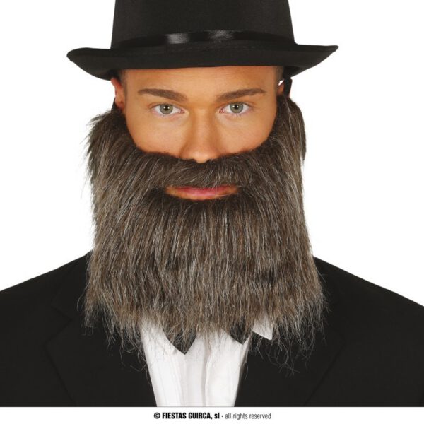 Barba y Bigote gris